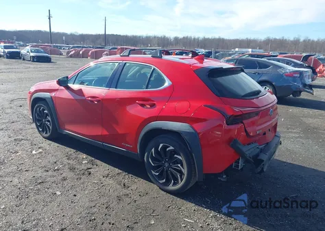 2020 Lexus Ux 250H F Sport z USA, uszkodzony, nr VIN JTHR9JBH5L2025649